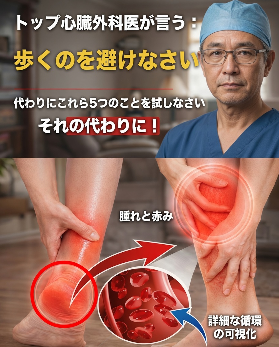 歩くのはもうやめよう！60歳を過ぎたらやるべき5つのエクササイズ — 外科医が推奨