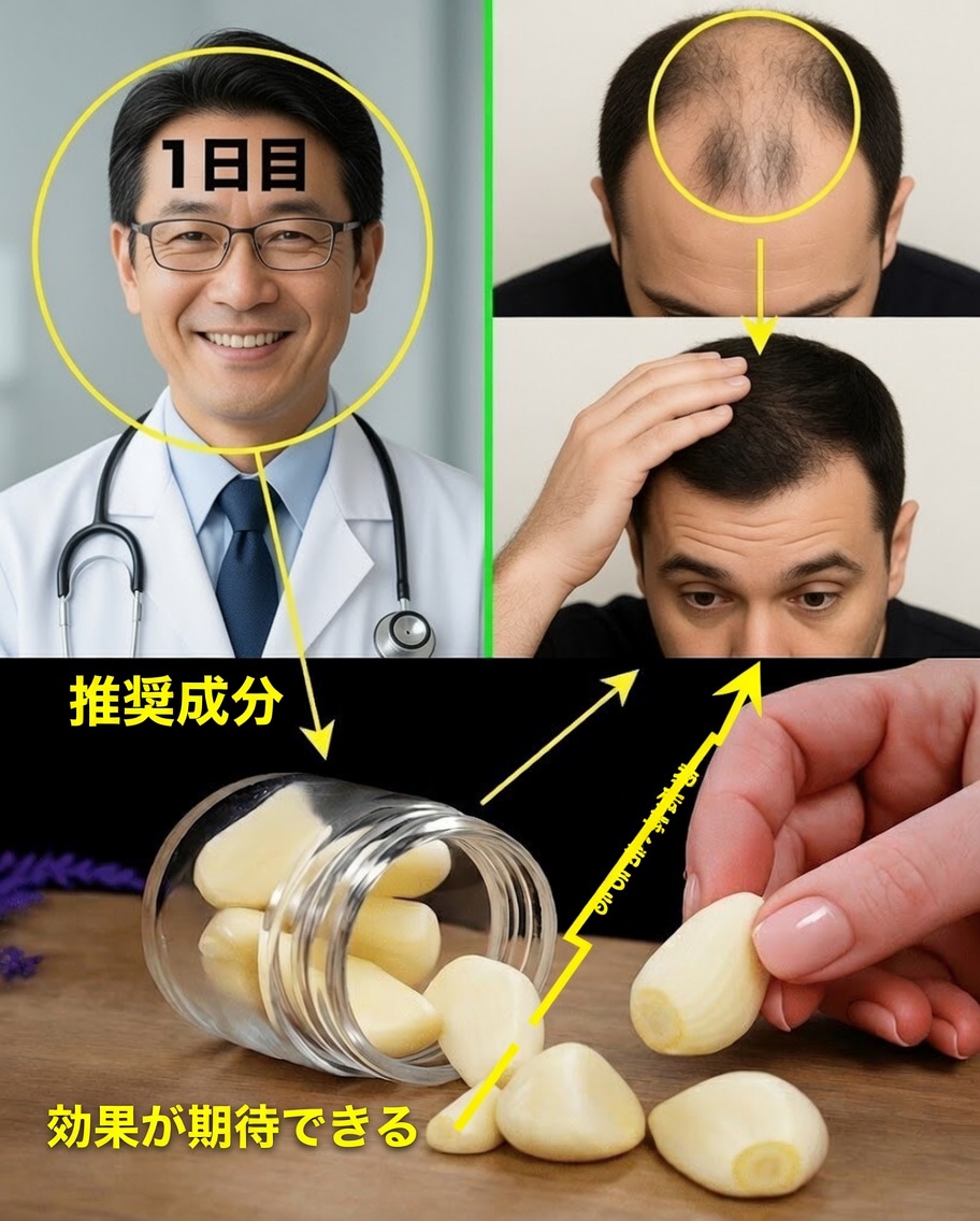 3つの材料だけで髪をより早く、より強く伸ばす薬剤