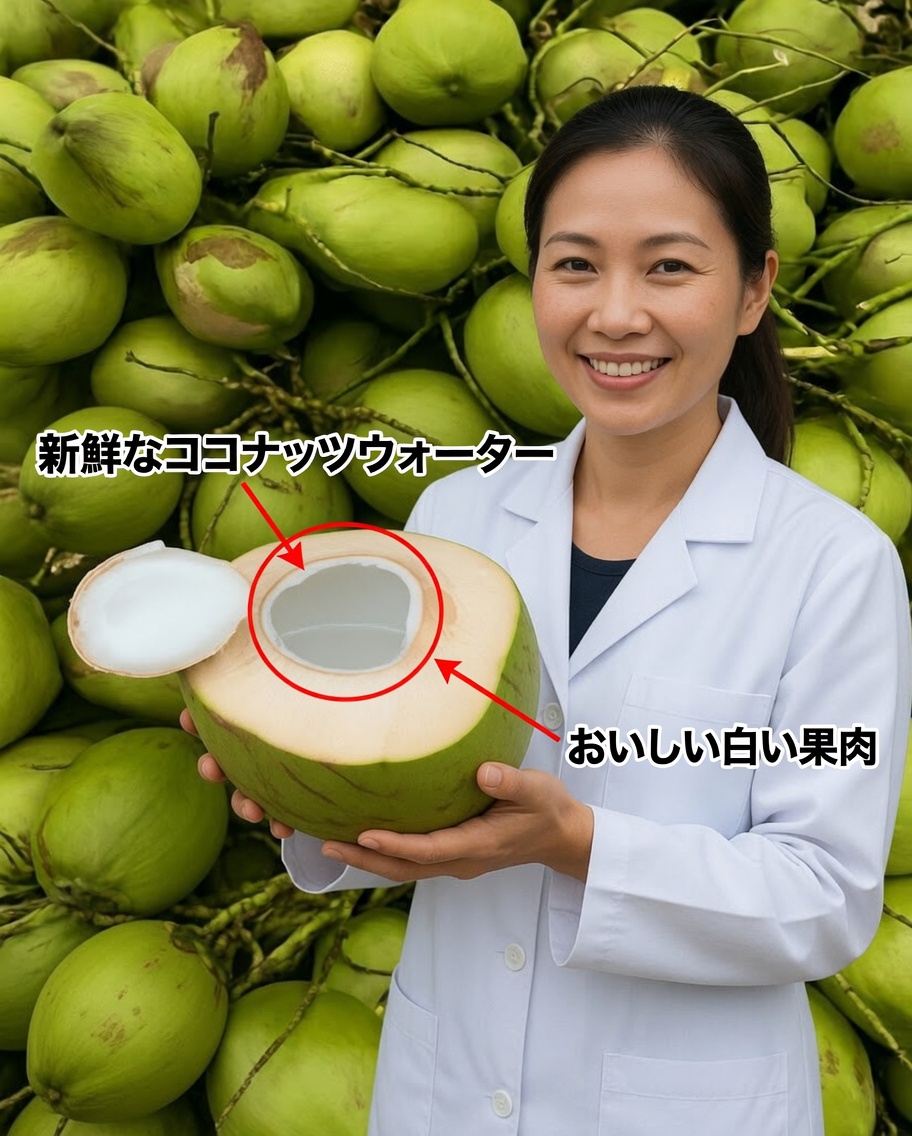 ココナッツウォーターの真実：次のひと口の前に知っておきたい10の事実