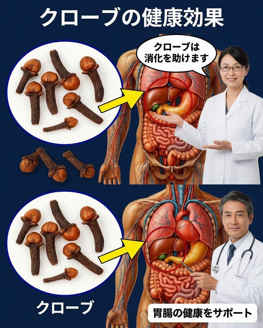 50歳以降の健康を、毎日たった2粒のクローブで変える