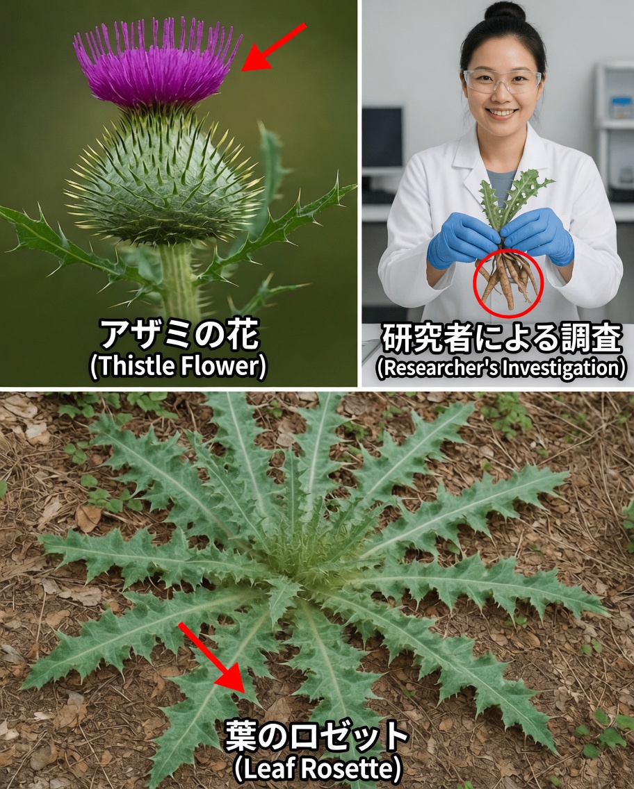 オオアザミの根の秘密：現代にも通じる古代の治療薬