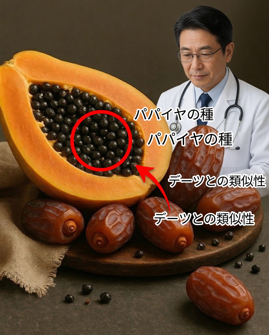 古代の医師の秘密：ナツメヤシとパパイヤがあなたの健康の10の側面を回復する方法