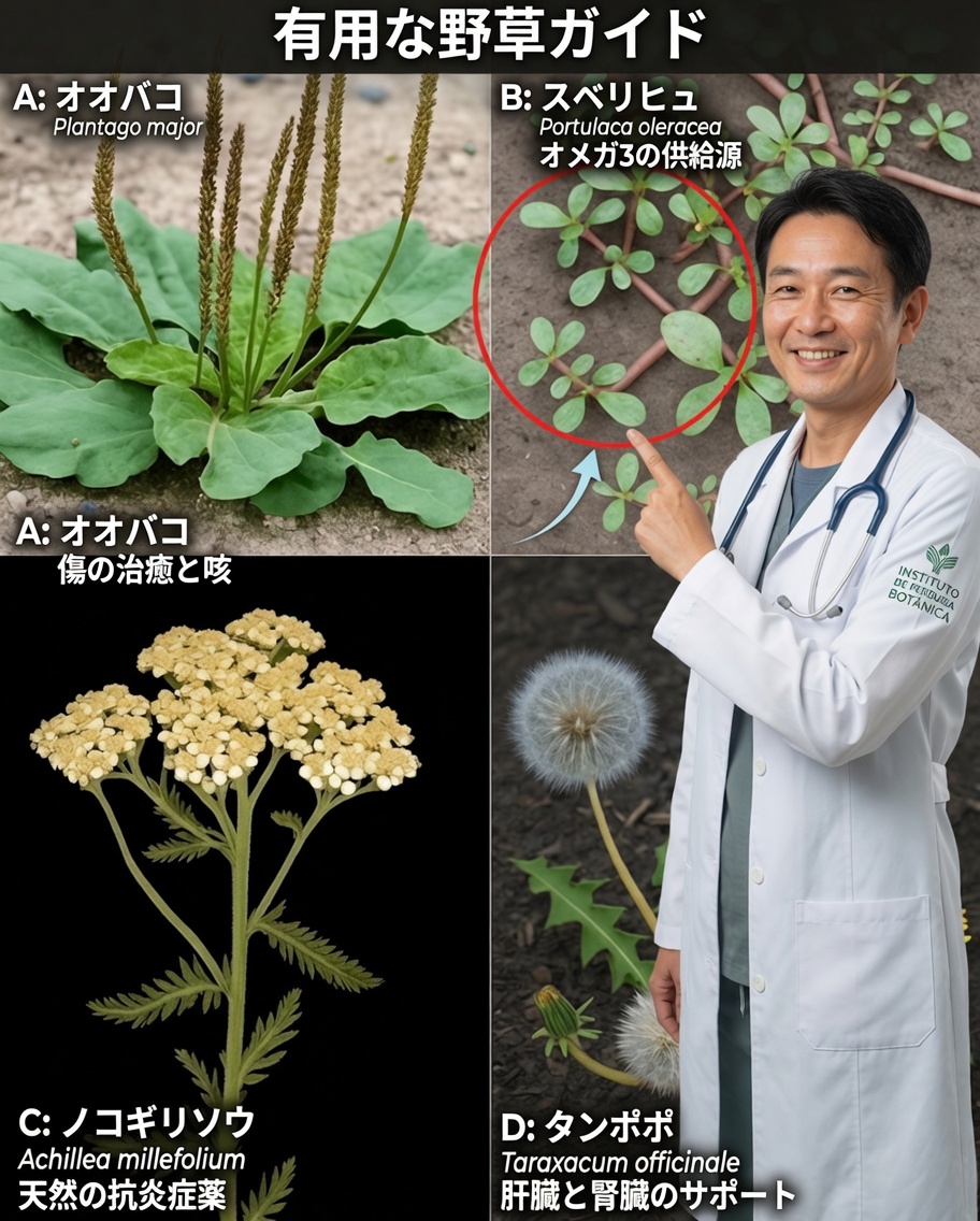 最も一般的な「雑草」は、実は自然の強力な薬用植物だった