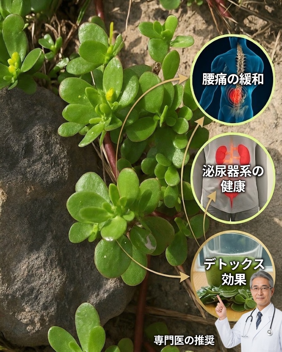 肉を超える植物：スベリヒユの驚くべき健康効果