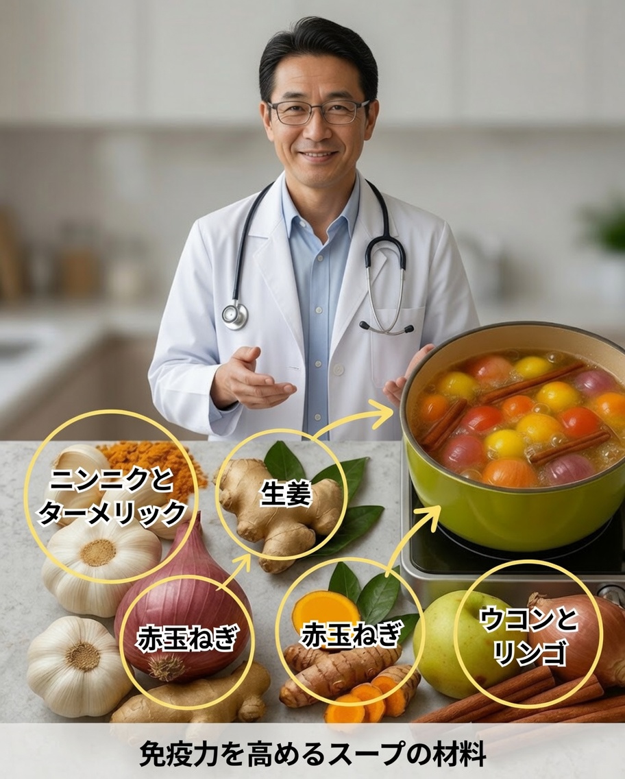 朝と夜のお茶：ニンニク、生姜、その他の強力な食材を使った自然なインフュージョン