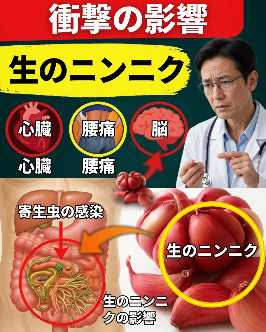寝る前に生ニンニクを食べると本当は何が起こるのか