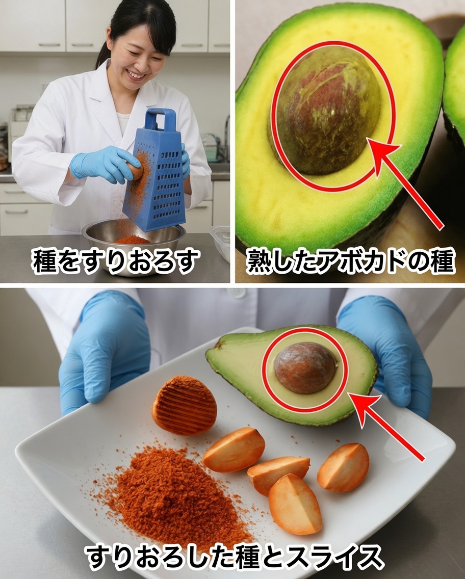 アボカドの種：忘れられた栄養の宝庫