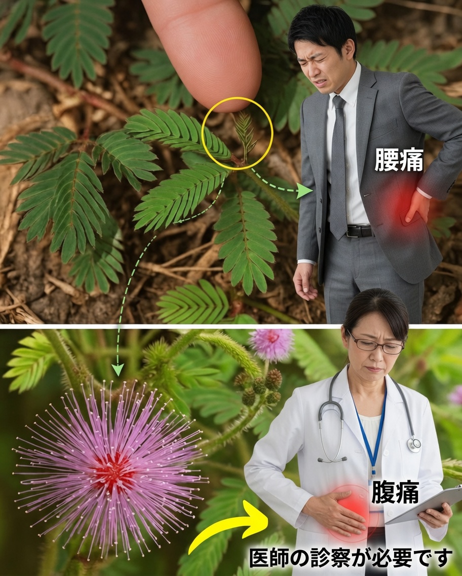 ミモザ・プディカ：秘密に満ちた小さな敏感な植物