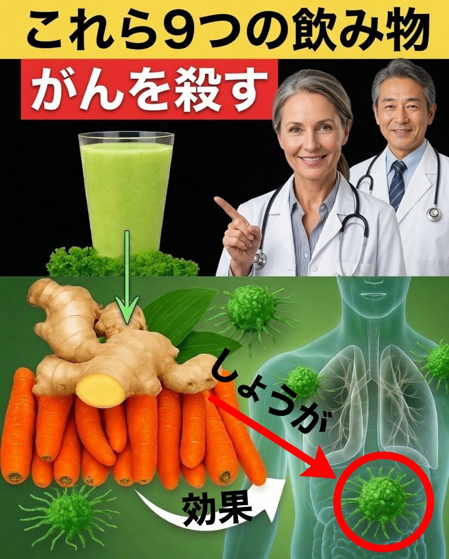 抗がん作用が期待でき、病気予防に役立つ健康ドリンク9選