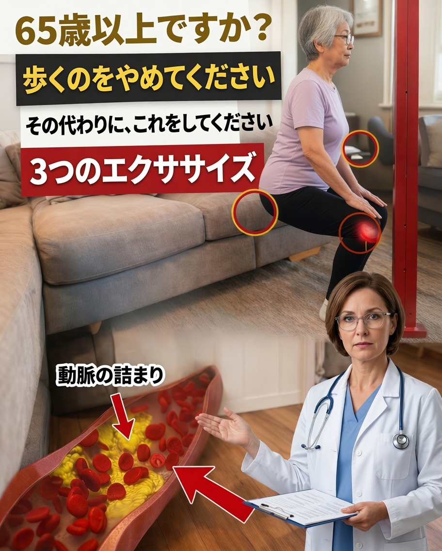 60歳以上？筋力とバランスにはウォーキングを超えるこの3つのエクササイズ