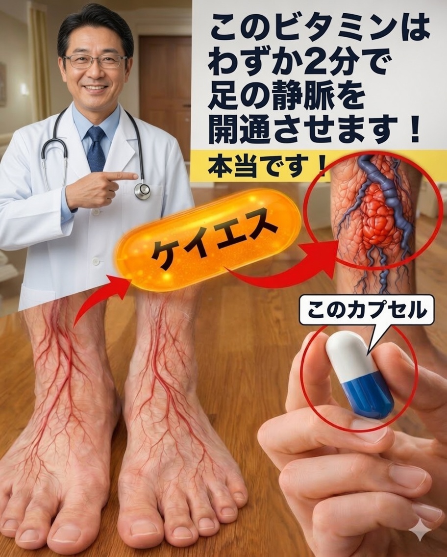 脚の血行改善に役立つ可能性のあるビタミンを発見しましょう