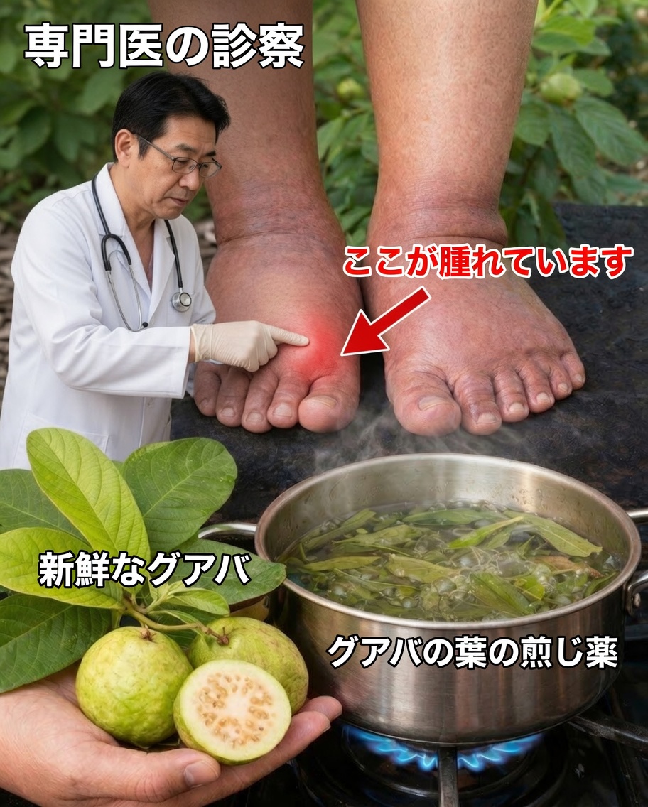 むくみ対策に役立つグアバの葉：自然な方法で再び軽やかに感じるために