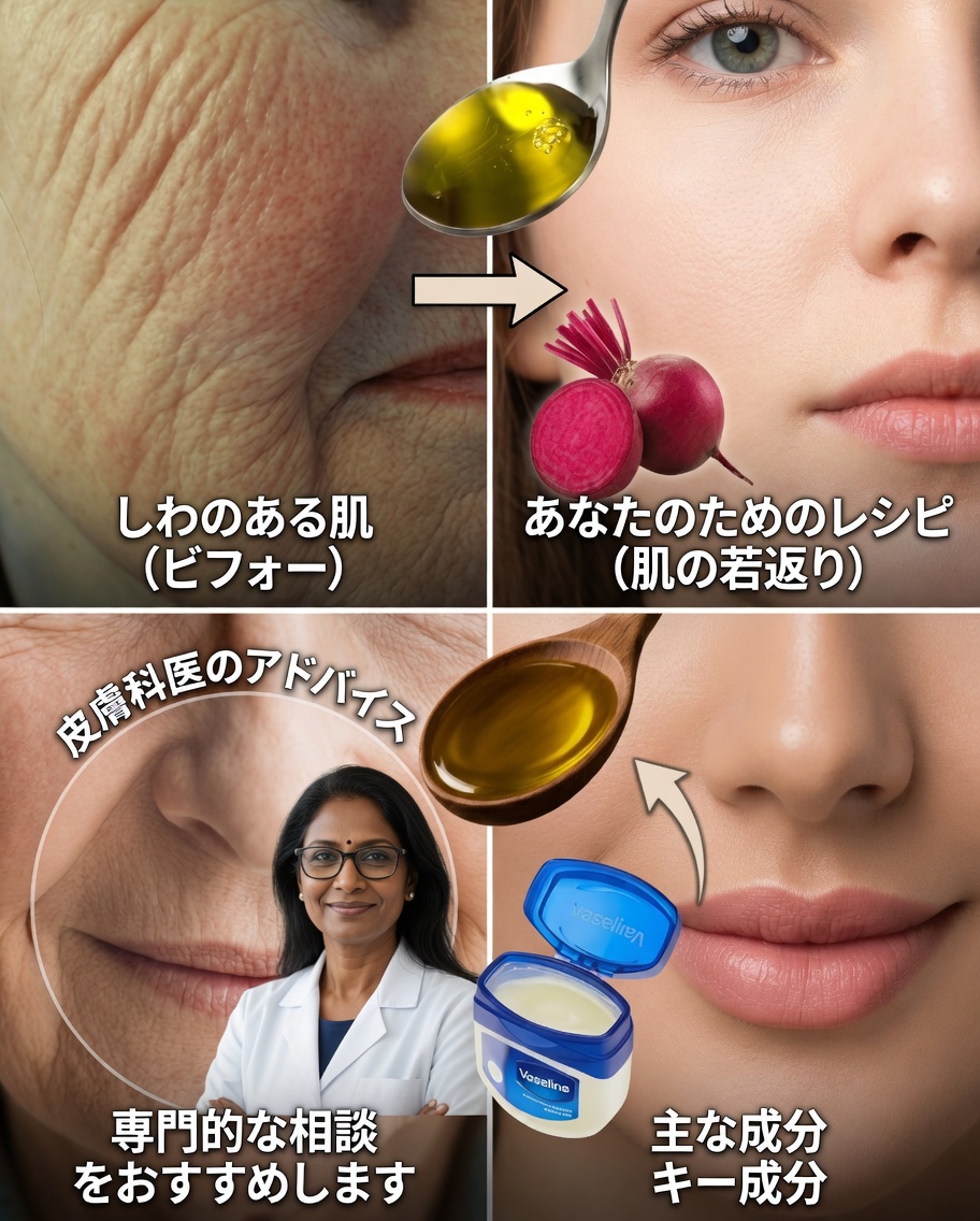 医師がめったに語らないナチュラル美容の秘密:ハリがあり、なめらかで、シワのない肌