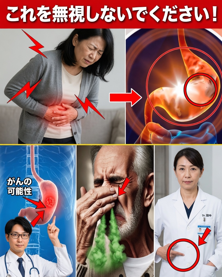胃がんの初期警告サイン8つを見逃さないで――命を救うかもしれません