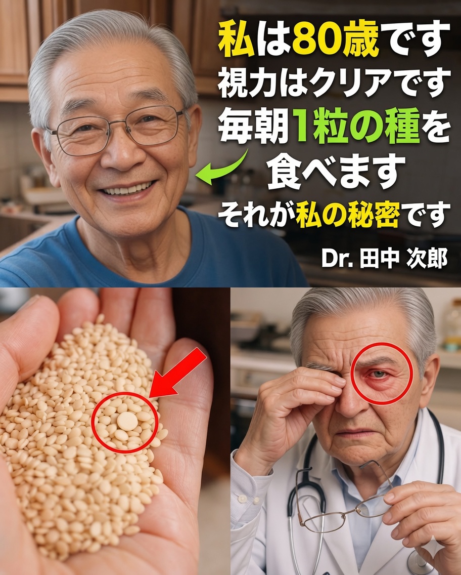 90歳を過ぎても？毎朝この3つの種を食べて目と脳を強化しよう（本物の科学＋簡単な毎日の習慣）
