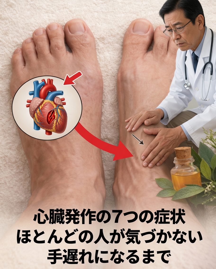ほとんどの人が手遅れになるまで見過ごしてしまう、心臓発作の微妙な7つのサイン