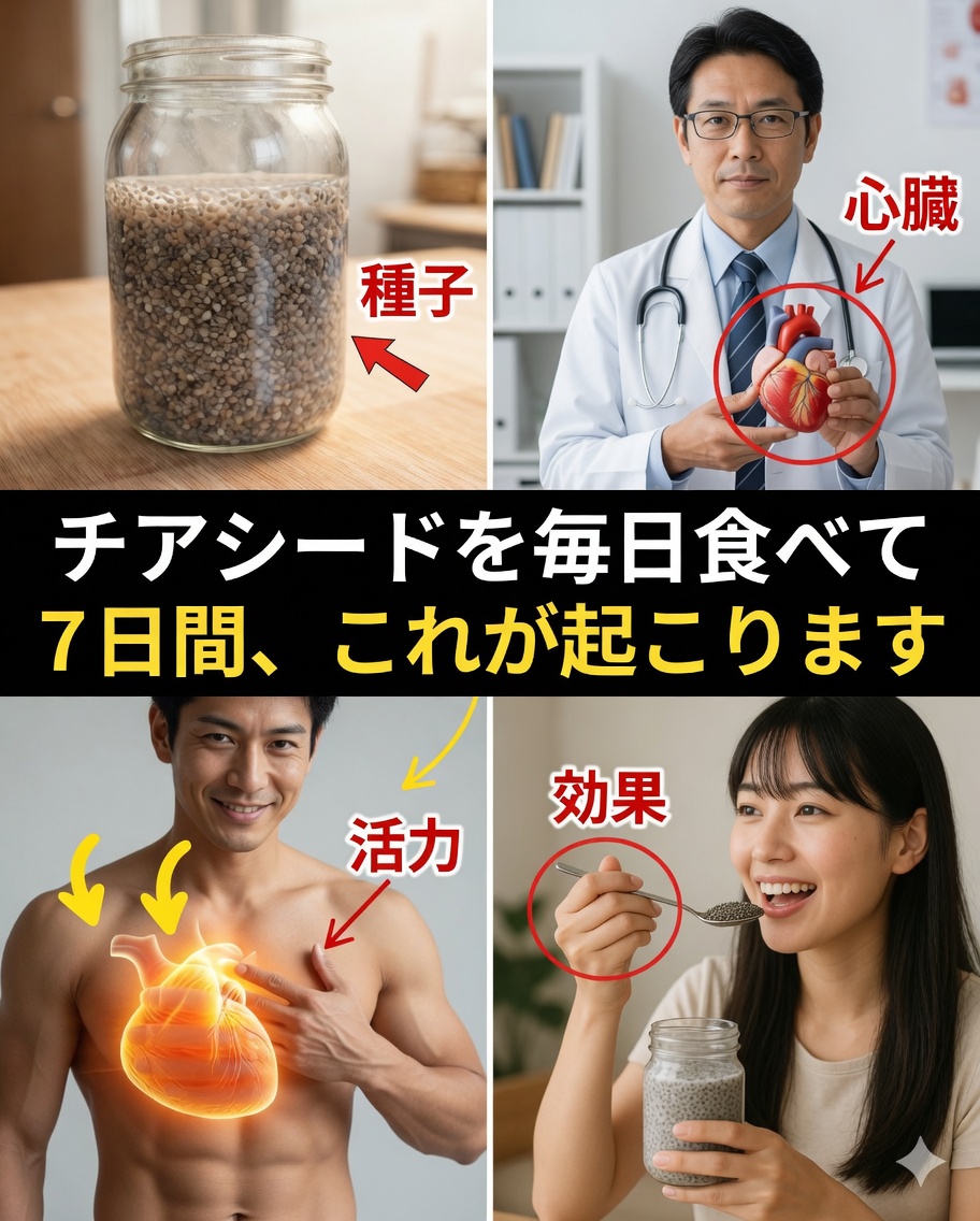 チアシードを7日間毎日食べると実際に何が起こるのか（多くの人が思うのとは違う）