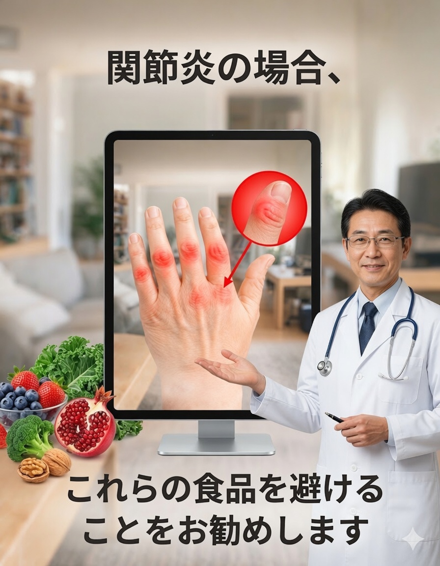 関節炎に悩む人が痛みと炎症を軽減するために避けるべき食品