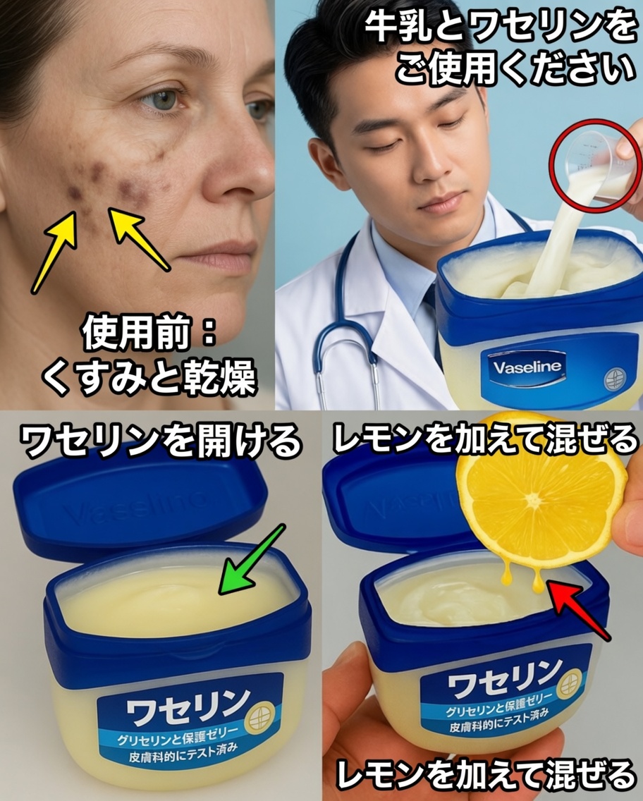 美容、スキンケア、日常生活に役立つヴァセリンの18の賢い活用術