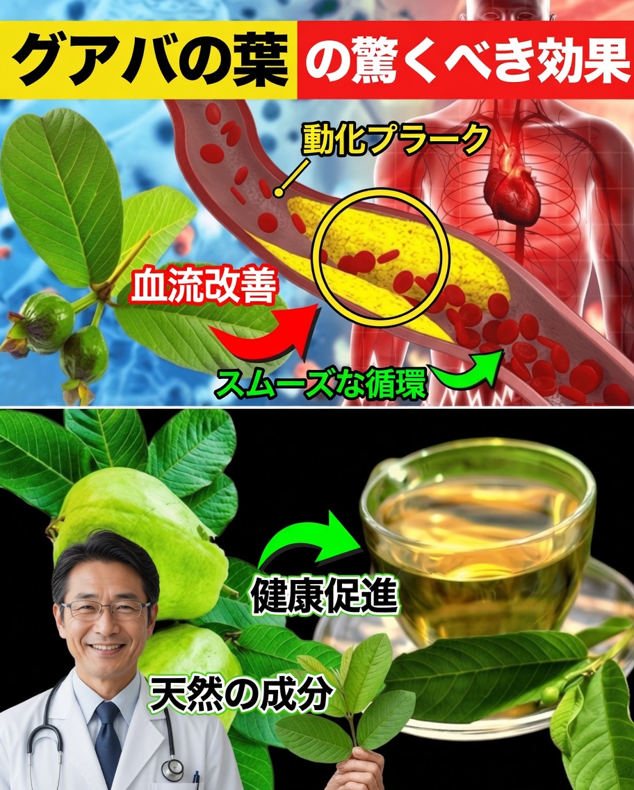 健康を改善するために週2回グァバの葉茶を飲むべき17の強力な理由