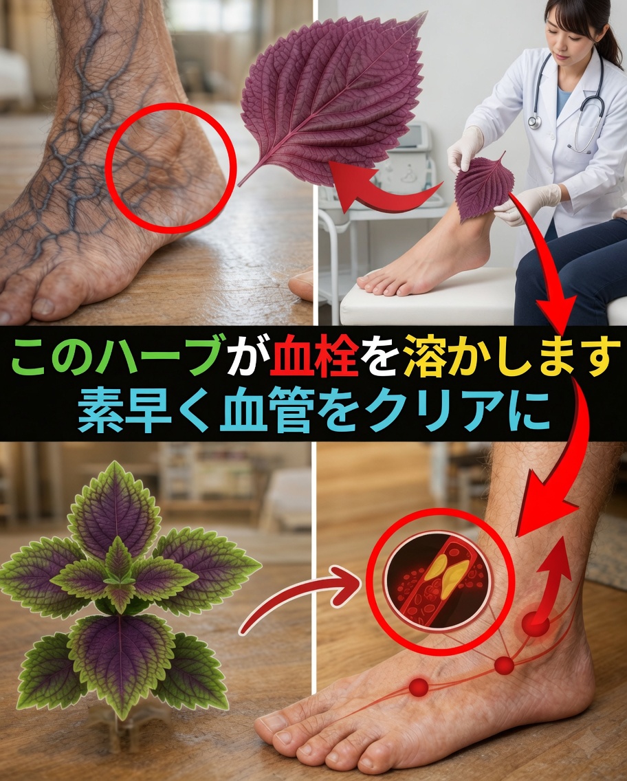 血行を改善し、血栓のリスクを自然に低減するのに役立つ可能性のある6つの強力なハーブ