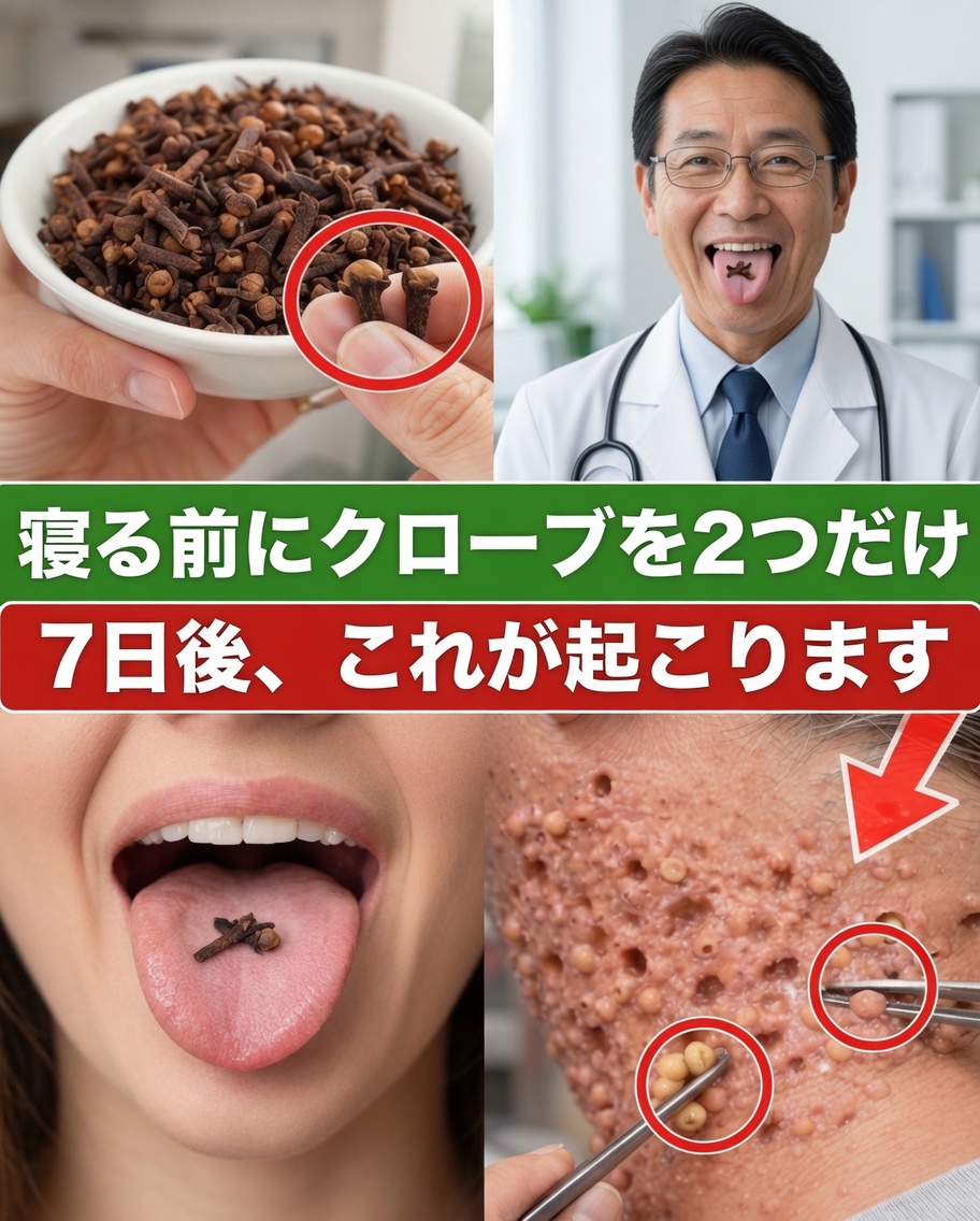 1日2粒のクローブを7日間食べ続けるとどうなる？（科学が裏付ける驚きの真実）