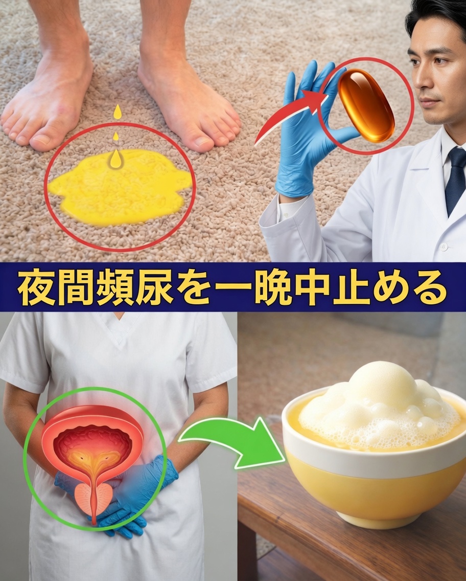 たった1つのビタミンで夜間のトイレ回数は減らせる? 60歳以降の夜間頻尿の真実