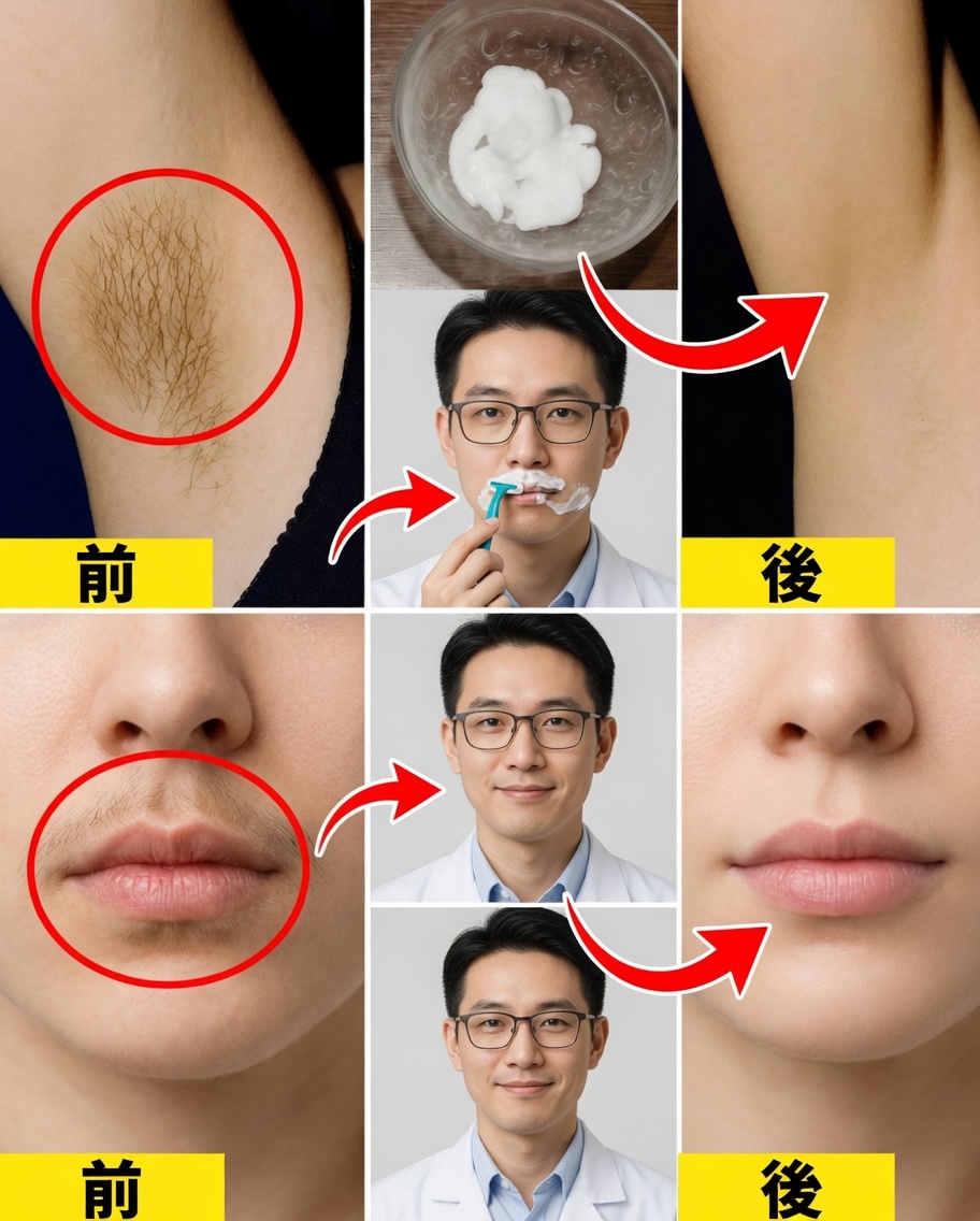 爽やかな自然療法：レモンと歯磨き粉でムダ毛を減らす