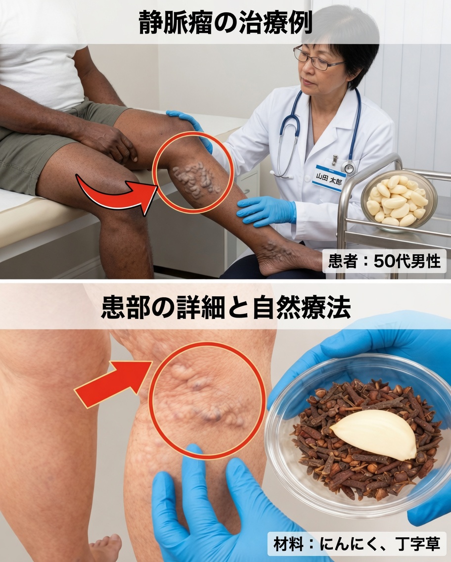 クローブ、ニンニク、オリーブオイルのバズるミックス：このキッチン療法は、まるで消しゴムのように静脈瘤の痛みを和らげられるのか？