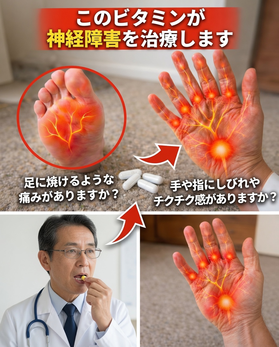 神経の問題に苦しんでいるなら、人生を変え得るナンバーワンのビタミン