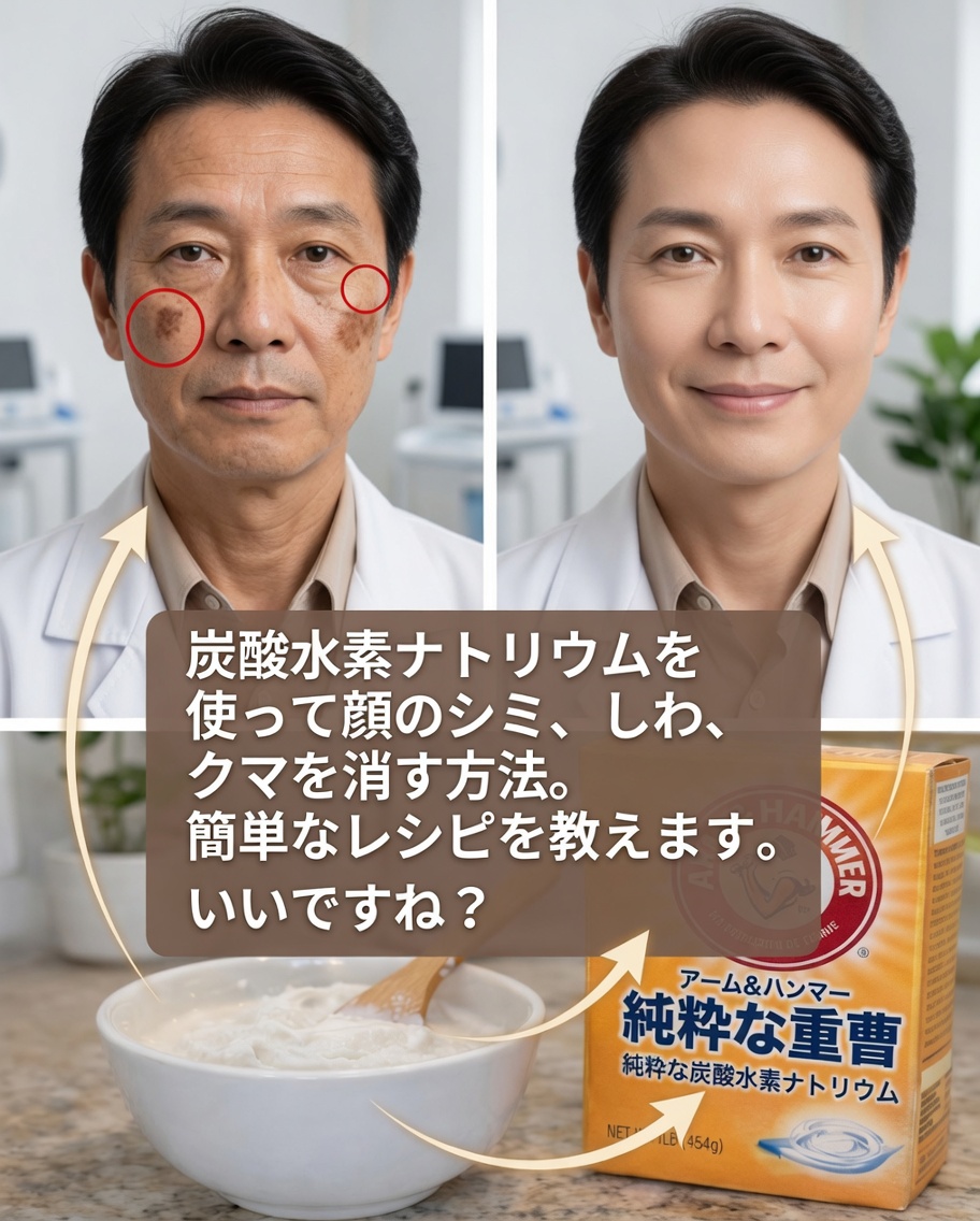 顔に重曹：驚きの効果か、それとも肌に潜むリスク？