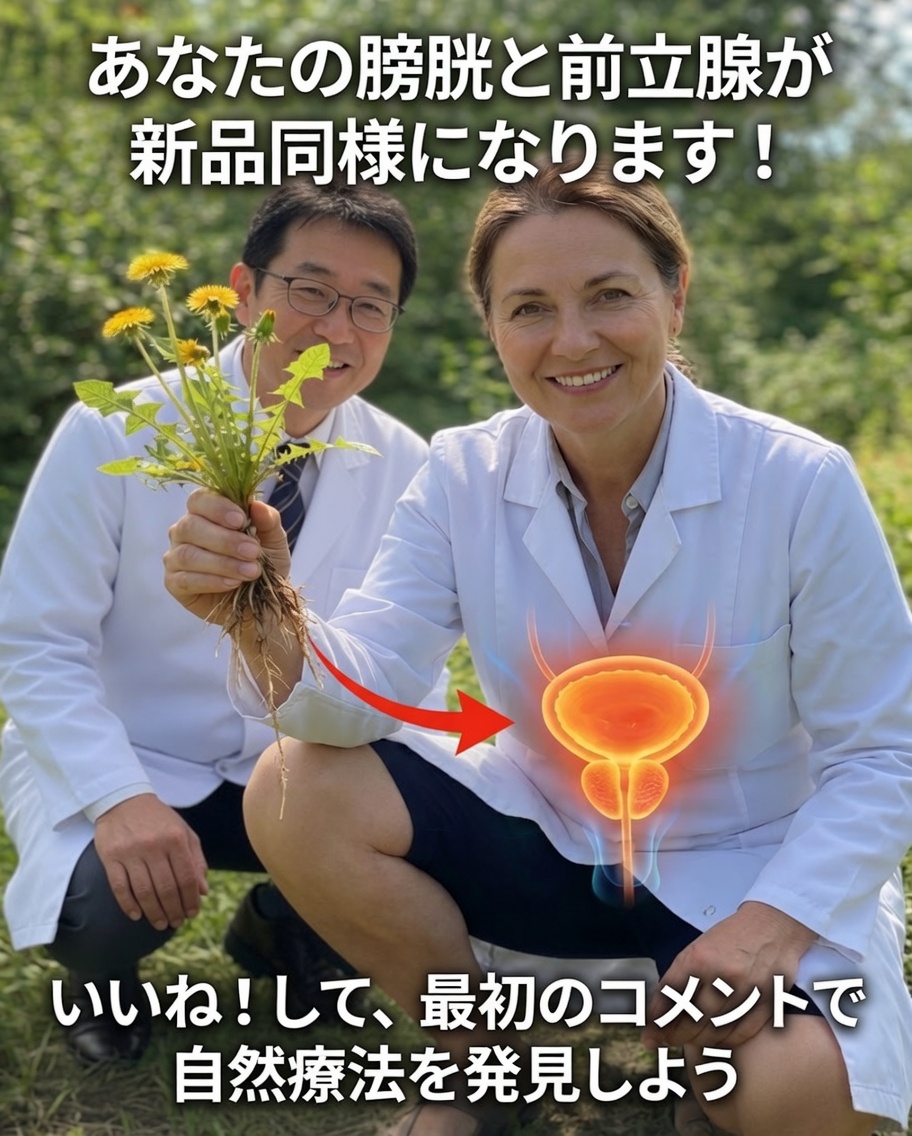 タンポポと前立腺の健康：科学が本当に示していること