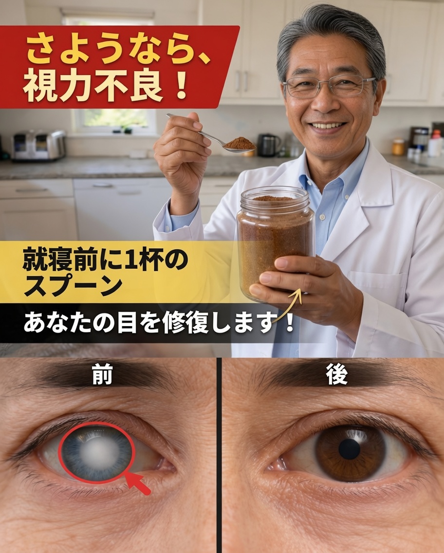 60歳以上の方へ：自然によりクリアな視界をサポートするのに役立つかもしれない、この簡単な夜の習慣を発見しよう
