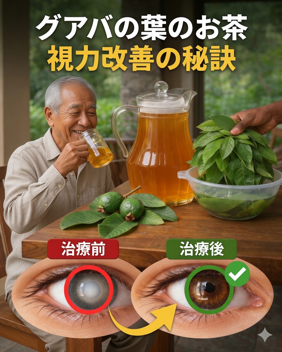 グアバ：より鮮明で健康的な視界のための自然の熱帯の味方