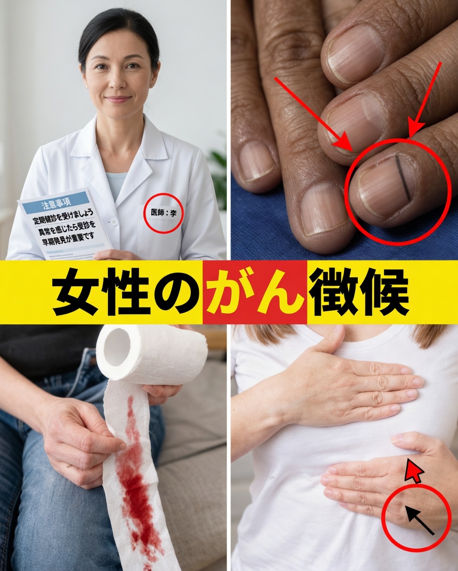 多くの女性が見過ごしがちながんの警告サイン14選――手遅れになる前に待たないで