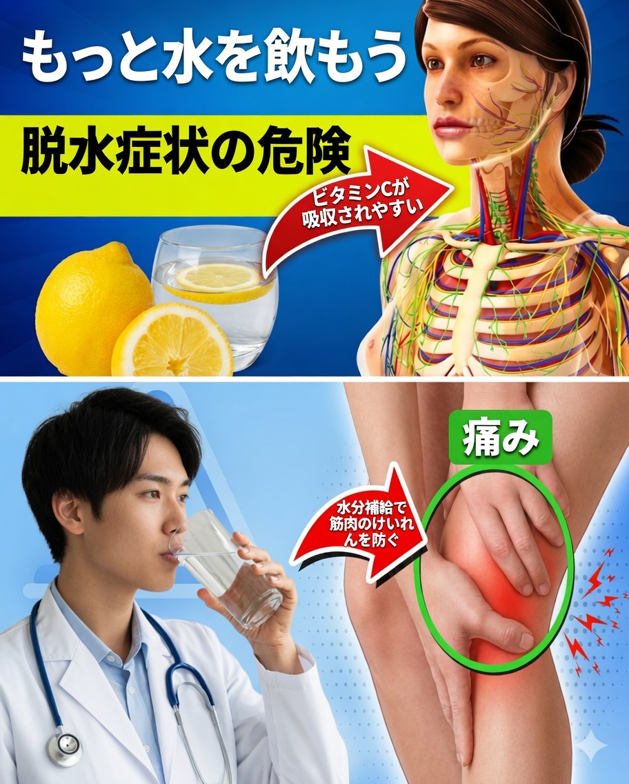 体がもっと水分を求めている8つのサイン