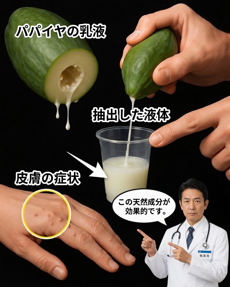 青パパイヤの乳液:健康と美容のための驚くべき自然の効能18選