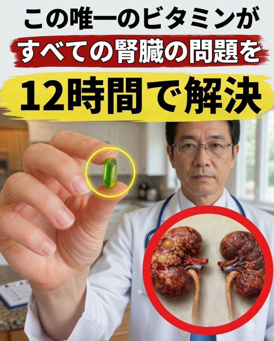 タンパク尿を減らし腎臓の健康をサポートする可能性のある3つのビタミン