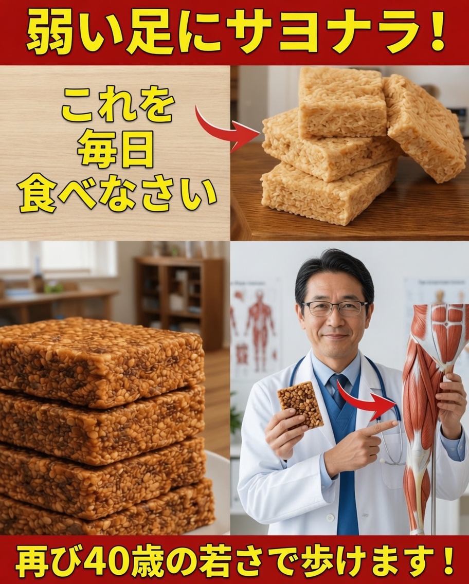 80歳を過ぎても脚をもっと強くしたい？日常の7つの食品が移動能力の維持に役立つ可能性があります