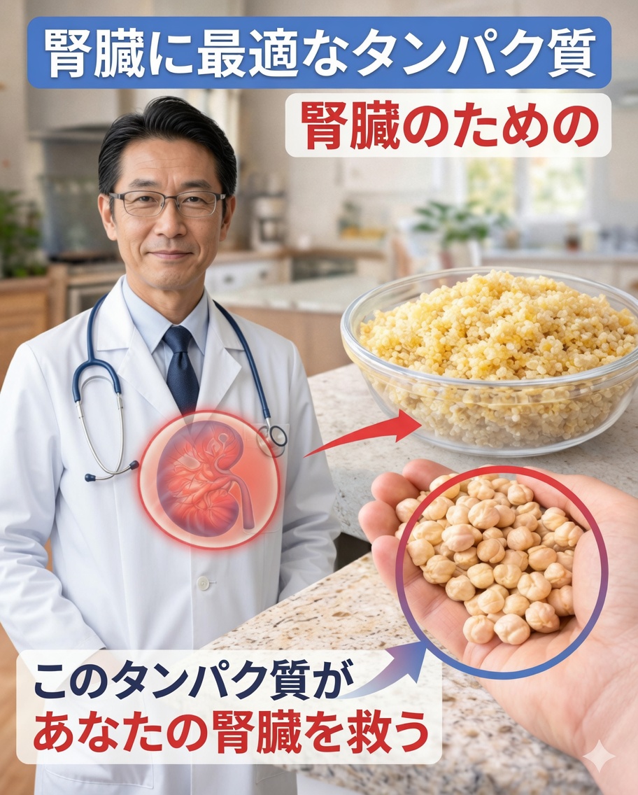 クレアチニン値が高い？腎臓の健康をサポートするために食べたいタンパク質3つと控えたいタンパク質3つ