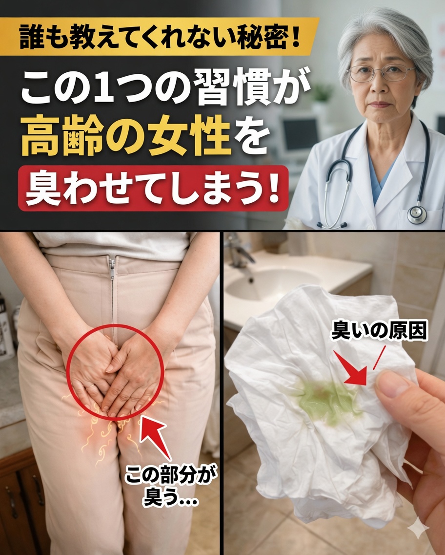 多くの高齢女性がいまだに続けている衛生習慣――そして婦人科医によれば、膣の臭いを悪化させる可能性があること