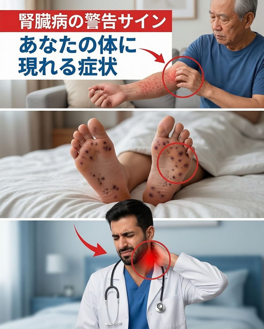 体に現れる可能性がある腎臓病の警告サイン17選――見逃さないで