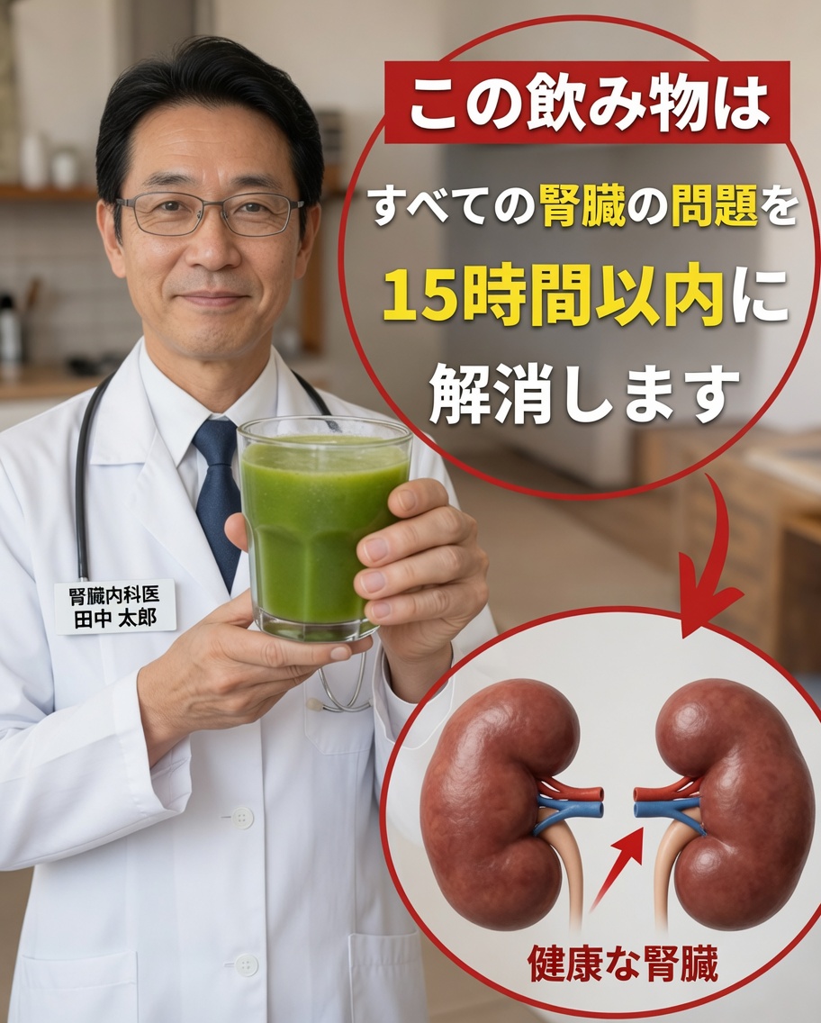 腎臓の健康を支え、体のデトックスを促す可能性のある天然飲料7選