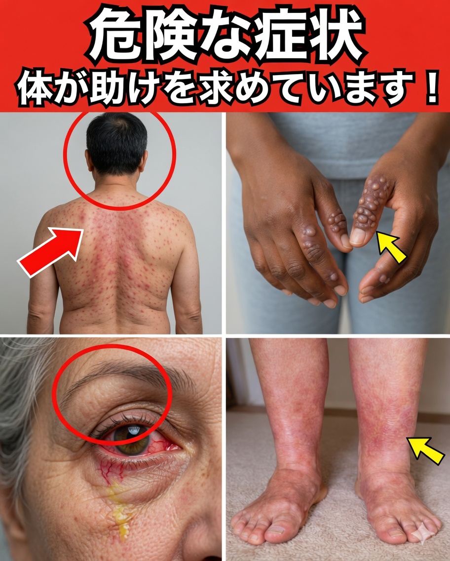 腎臓が助けを求めている奇妙な8つのサイン――これらの静かな警告を見逃さないで