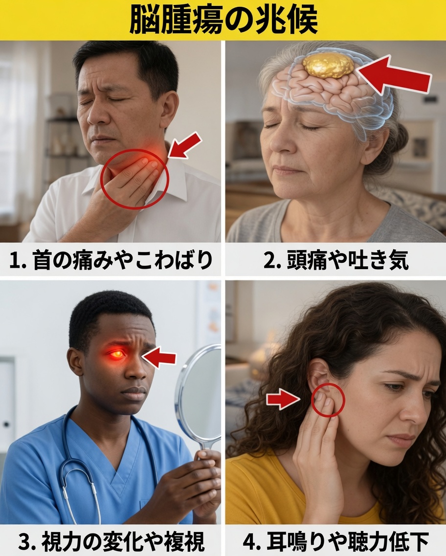 絶対に無視してはいけない脳腫瘍の初期サイン10選