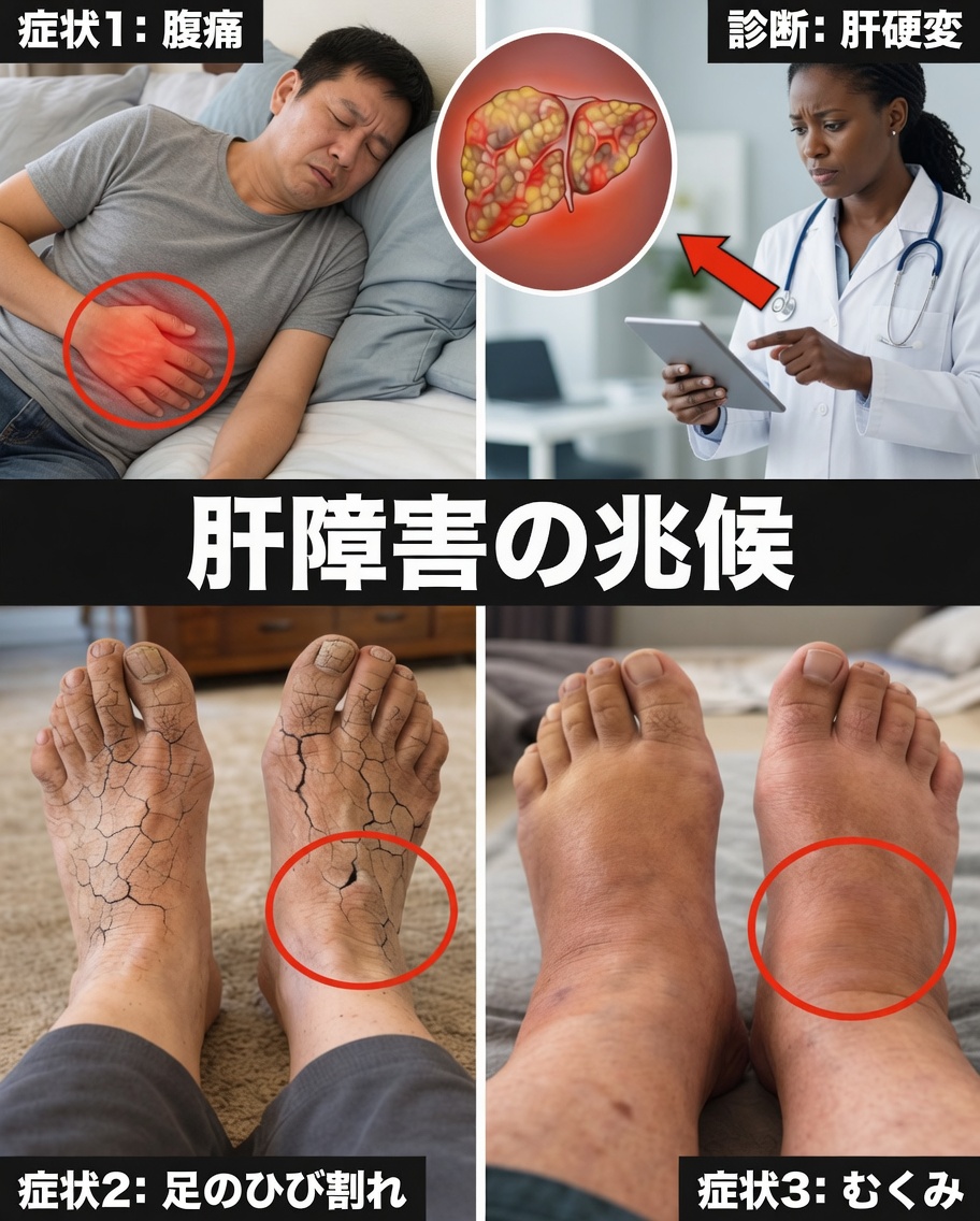 多くの人が見過ごしがちな肝臓の問題の可能性がある12の兆候