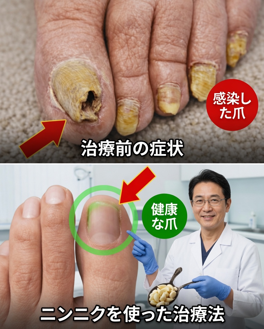 足の爪の健康をサポートするのに役立つかもしれないニンニクの裏技